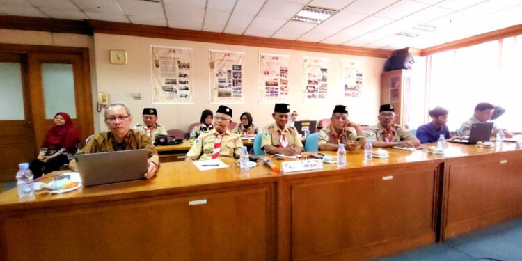 Kwarcab Sigi Study Visit ke Kwarnas Terkait Pengelolaan Organisasi dan Administrasi Kepramukaan